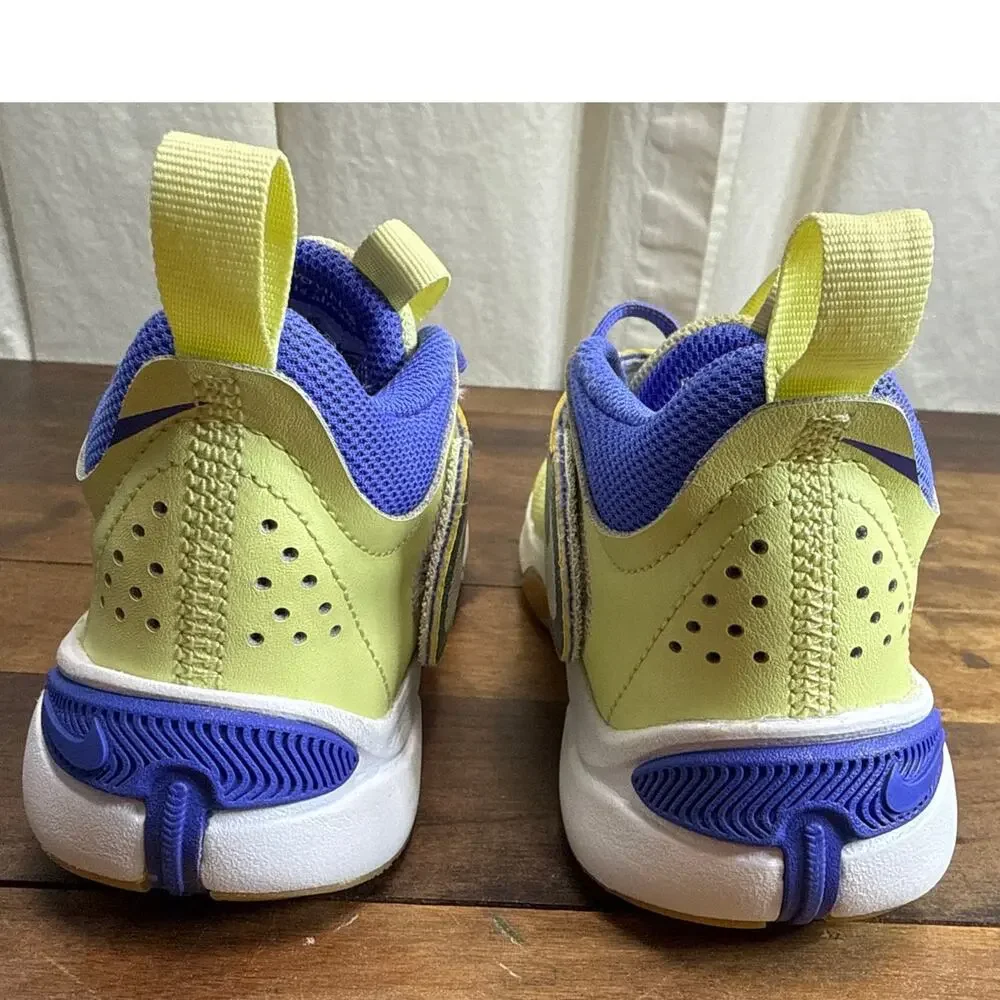 Nike Team Hustle D11 Special Edition Luminous Green Ultramarine Youth Size 1